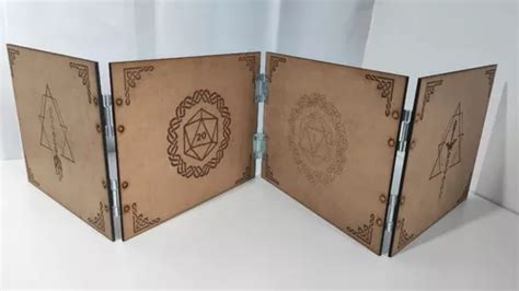 Escudo Do Mestre Dm Screen Para Rpg Compacto E Dobr Vel Mercadolivre