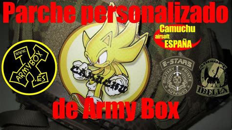 Parche Obsequio Army Box Camuchu Airsoft Youtube