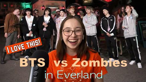 First Time Reacting To Run Bts Episode Bts Vs Zombies