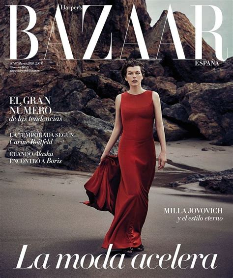 Harper S Bazaar Spain March Cover Harper S Bazaar Espa A