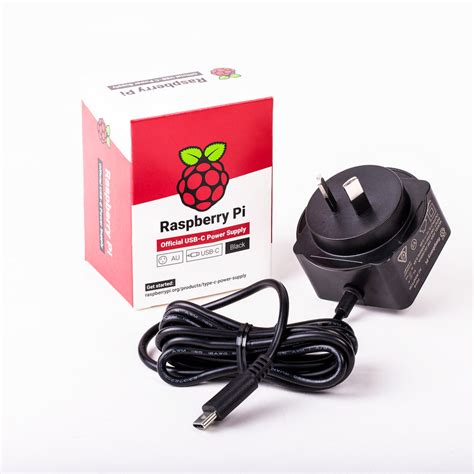 Raspberry Pi Power Supply Usb C 5v 15w Black — Pi Australia