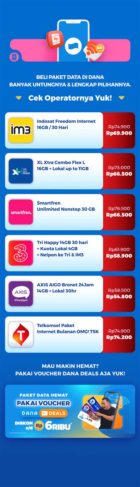 Pesta Paket Data Di Dana