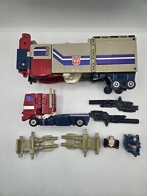 Transformers G1 Powermaster Optimus Prime Near Complete EBay