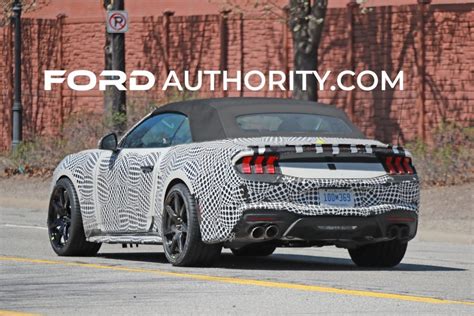 S650 Mustang Shelby Gt500 Convertible Mule Spied Photos