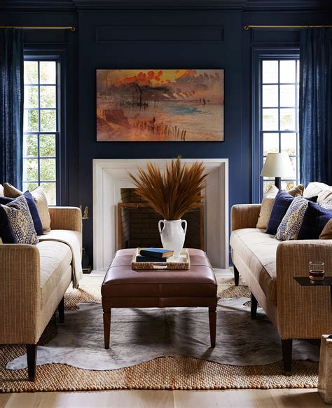 Navy Blue Living Room Design Ideas - Infoupdate.org