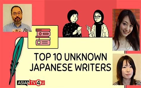 Top 10 Unknown Japanese Writers - Asiantv4u