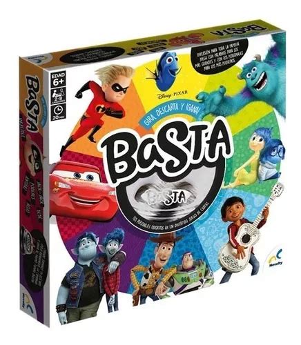 Disney Pixar Basta Juego De Mesa Novelty Cuotas sin interés