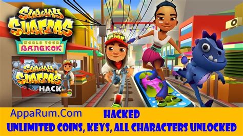 Subway Surfers Unlimited Coins 🔑 Keys Full Version Unlocked Youtube