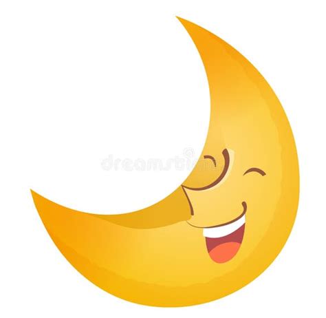 Cartoon Moon Face Stock Illustrations 21558 Cartoon Moon Face Stock