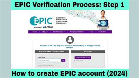 Epic Verification Epic Ecfmg How To Create Epic Account For Gmc And