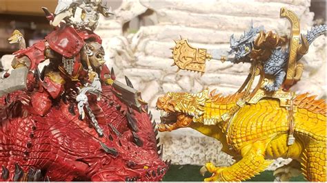 Age Of Sigmar Rd Edition Battle Report Orruk Warclans Vs Seraphon