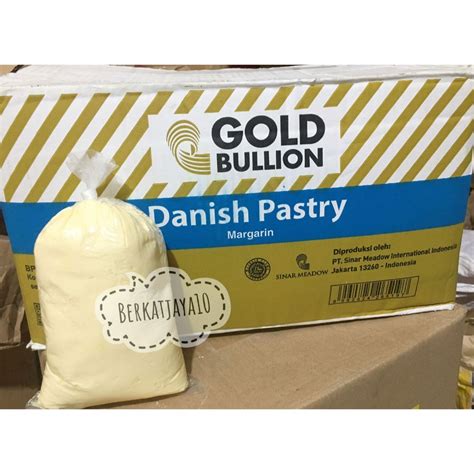 Jual Danish Pastry Margarin Gold Bullion Repack 500gr Shopee Indonesia