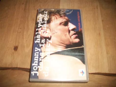 Cassette Vid O Vhs K Johnny Hallyday Dans La Chaleur De Bercy Eur