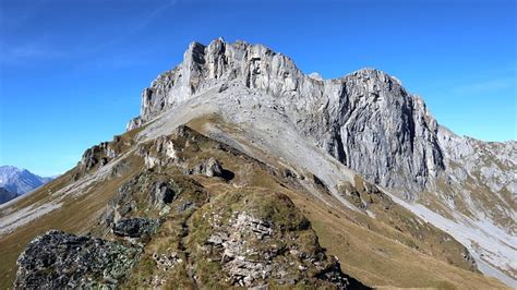 Grat vom Ruosalper Chulm zum Südostcouloir Läged hikr org