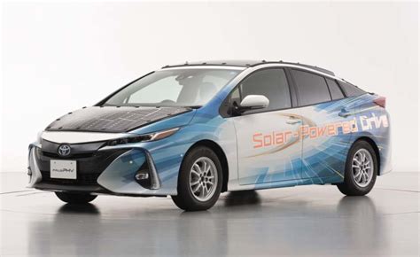 Toyota Presenta Un Nuevo Prototipo Del Prius Recargable Con Energ A Solar