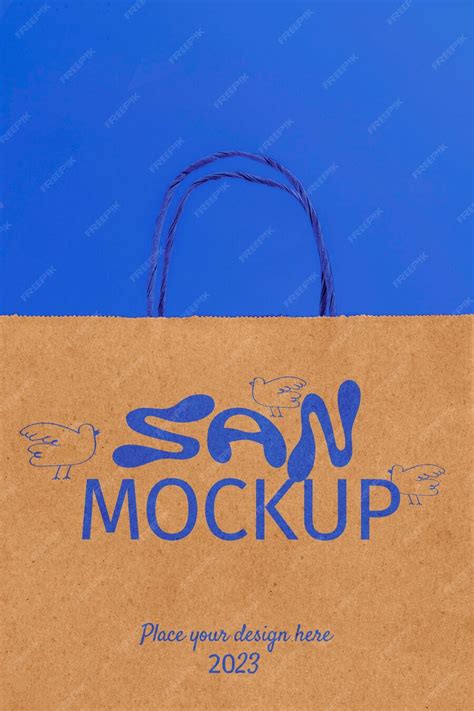 Premium Psd Paper Bag Mock Up Design