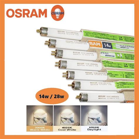 Osram T W Tube Fluorescent Daylight Warmwhite Cool White Tube X