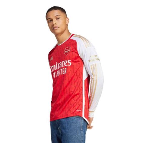 2023/24 adidas Aaron Ramsdale Arsenal L/S Home Jersey - SoccerPro