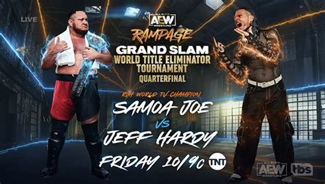 Lineup For Tonight S Aew Rampage More Grand Slam Tournament Matches