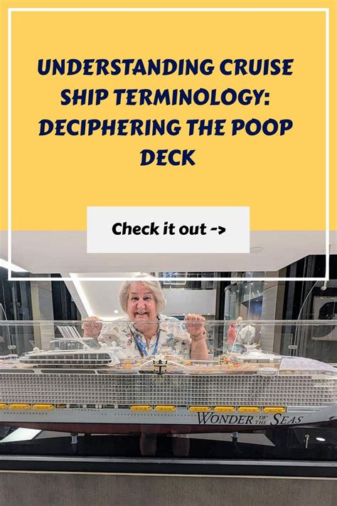 Cruise Ship Terminology Poop Deck Meaning Explained Artofit