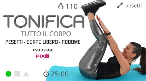 Esercizi Per Principianti Allenamento Completo Per Tutto Il Corpo