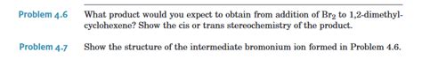 Solved Problem What Product Would You Expect To Obt