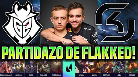 Brutal Partida De Los Titanes G2 Vs Sk Resumen Lec EspaÑol Lvp Youtube