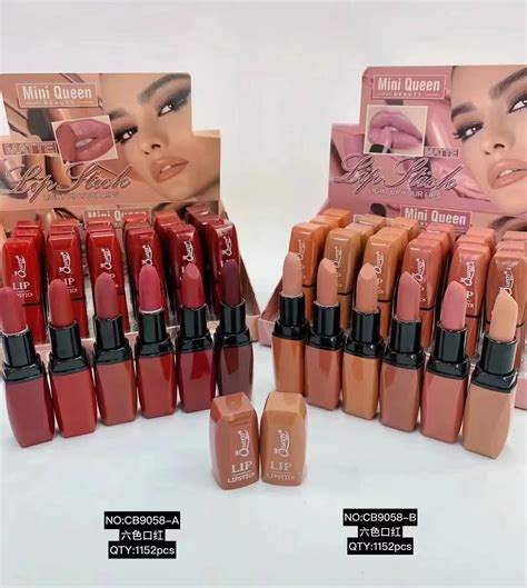 Colors In A Set Nude Huda Matte Liquid Lipstick Makeup Set Long Lasting Durable Lip Gloss