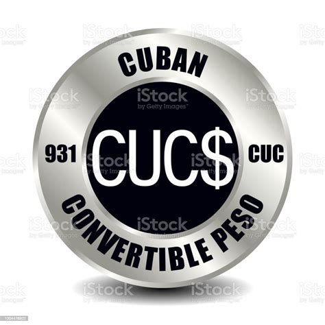 Ilustración De Peso Convertible Cubano Cuc Y Más Vectores Libres De