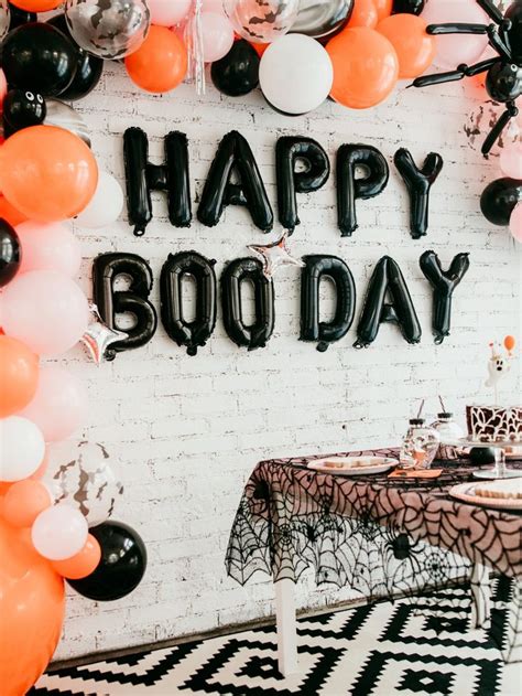 Happy Boo Day A Girly Halloween Birthday Party Jessicaetcetera