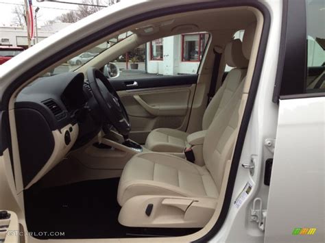 Cornsilk Beige Interior Volkswagen Jetta Limited Edition Sedan