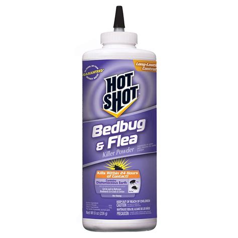 Hot Shot 8 Oz Bed Bug And Flea Killer Powder HG 96084 The Home Depot