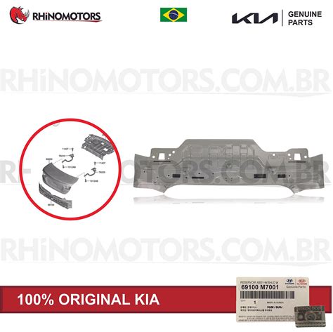 M Painel Traseiro Kia Cerato Rhino Motors