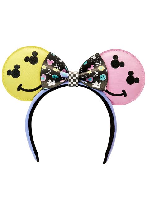 Disney Mickey Mouse Y2k Ears Headband By Loungefly