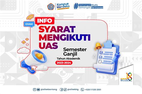 Pengumuman Ujian Akhir Semester Uas Semester Ganjil Tahun Akademik