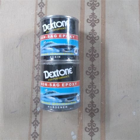 Jual Dextone Non Sag Epoxy 2 Komponen 400gr Hardener Dan Resin 400 Gr