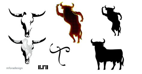 Spanish bull silhouette (27055) Free AI Download / 4 Vector