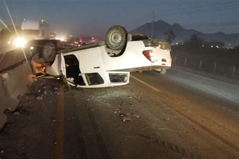 Accidente Carretero Con Lesionados En Libramiento Noroeste El