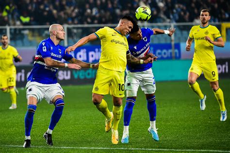 Sampdoria Inter La Moviola Due Gli Episodi Dubbi CIP