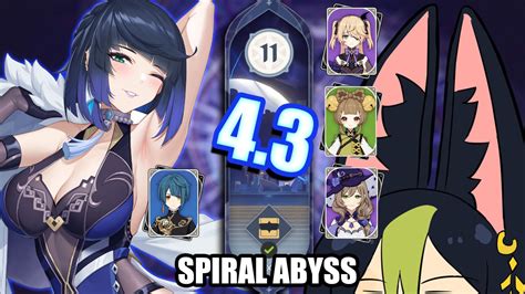 Spiral Abyss C Yelan Double Trouble C Tighnari F P Quicken