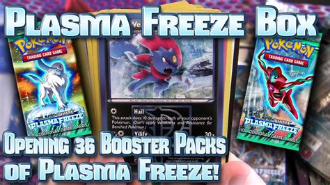 Pokémon Black White Plasma Freeze Booster Box Opening YouTube