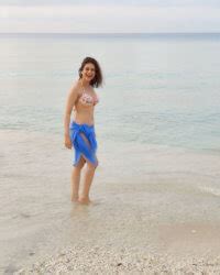Shraddha Das Bikini Stills At Beach Actress Album