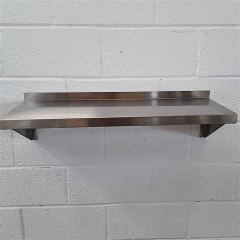 New Commercial 900 Stainless Steel Wall Shelf 90cmw X 30cmd X 4cmh H2