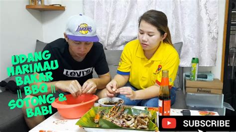 Udang Harimau Bakar Bbq Sotong Babi Youtube