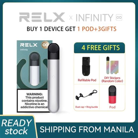 【ready Stock】 Relx Infinity Device Bundle Promo Buy 1 Device Get 4