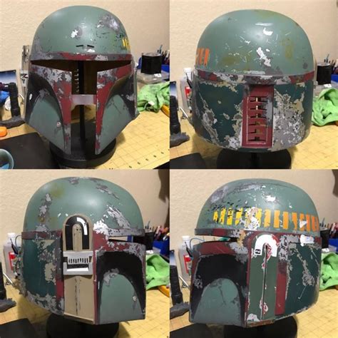 Painting Boba Fett Helmet at PaintingValley.com | Explore collection of ...