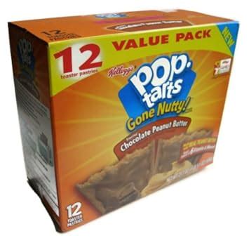 Amazon Pop Tarts Gone Nutty Frosted Chocolate Peanut Butter