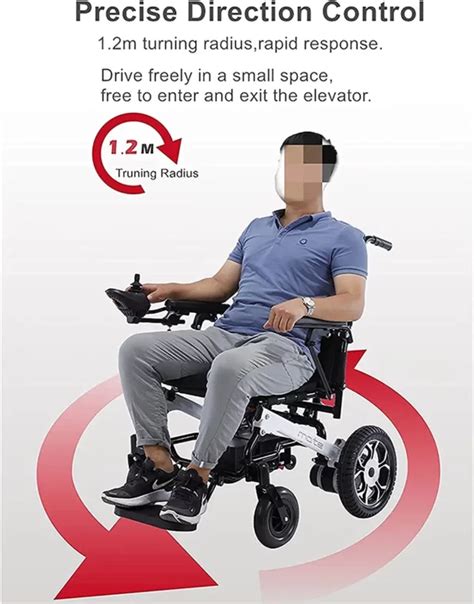 Fauteuils Roulants Motorisés Pliants Intelligents pour Fauteuil Roulant