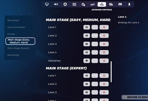 How To Change Your Keybinds In Fortnite Festival Esports Gg