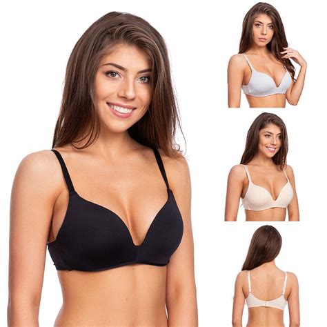 Buy Pack Seamless Padded Underwired Push Up Bra Online India